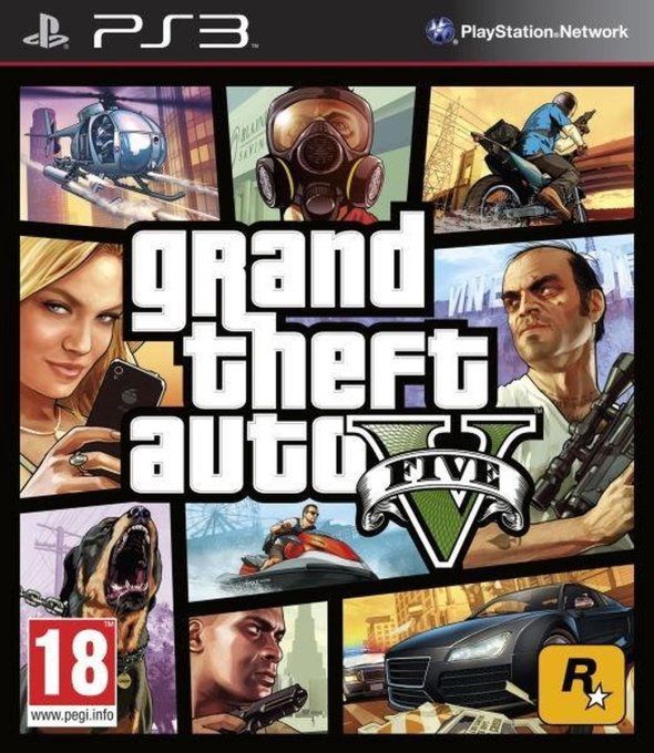 Jeu PS3 - Grand Theft Auto V - Occasion