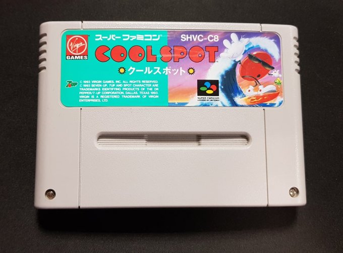 Jeu Super Famicom Cool Spot