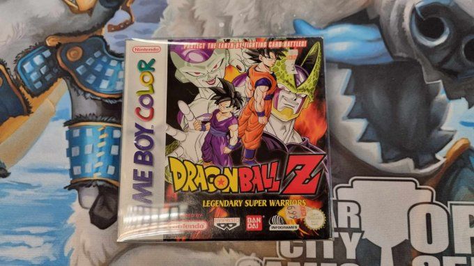 Jeu Gameboy Color Dragon Ball Z Legendary Super Warriors  anglais en boite avec livret