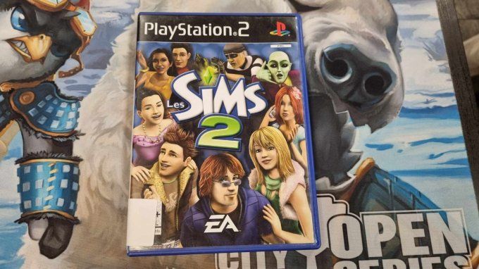 Jeu PS2 occasion FR avec livret Les Sims 2