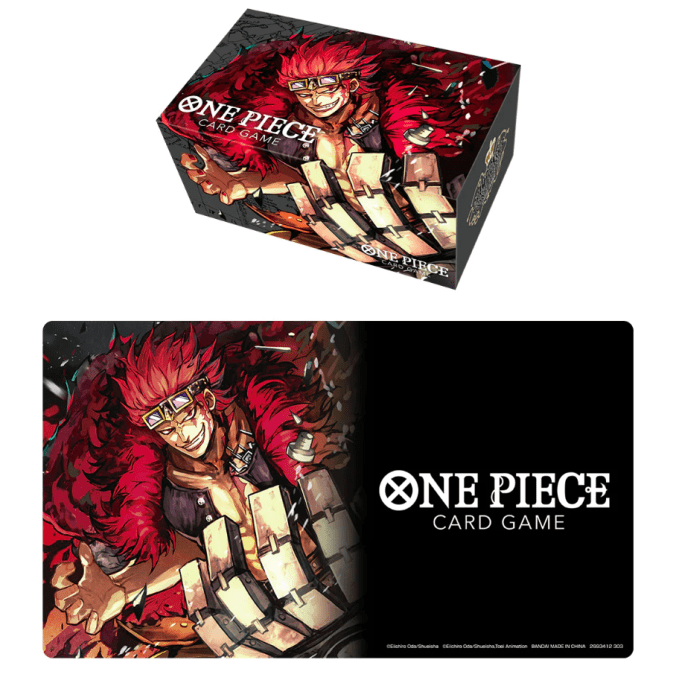 One Piece Card Game: Playmat and Storage Box Set - Eustass 'Captain' Kid