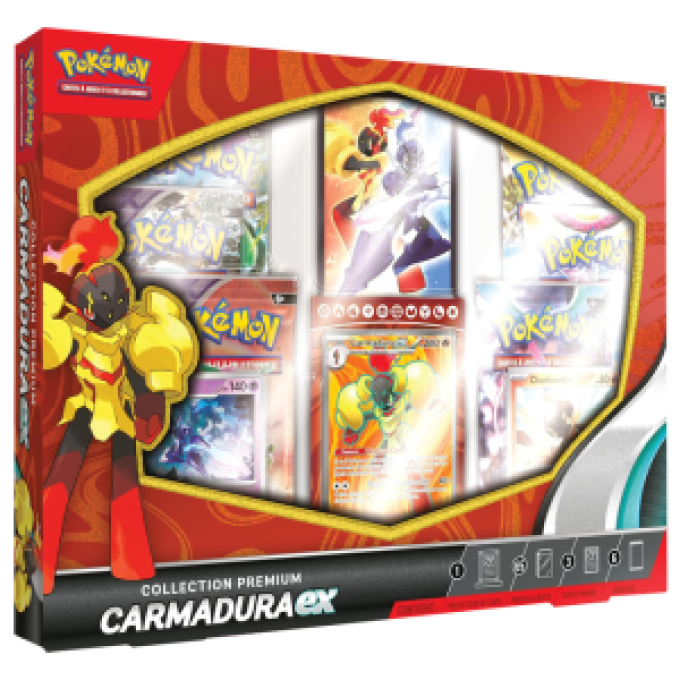 Pokémon TCG - Coffret Premium Carmadura - Preco 19/04/24 