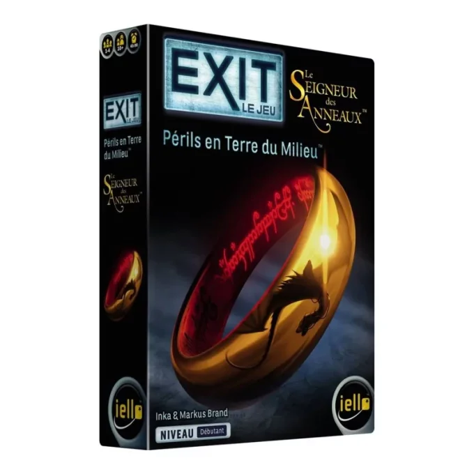 Escape Game - Exit le jeu - Périls en terre du milieu - Le seigneur des anneaux - FR