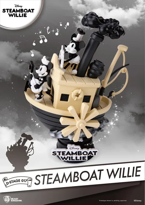 Disney - Mickey Steamboat Willie - Diorama D-Stage 16cm