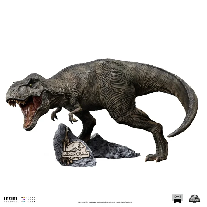 Jurassic World Icons - T-Rex Statue 13cm