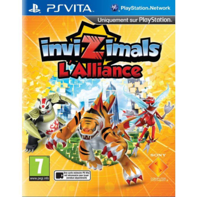 Jeux PS Vita Invizimals L'Alliance Occasion