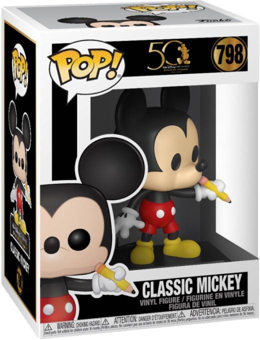 Funko Pop! - Disney 50 ans - Classic Mickey 798