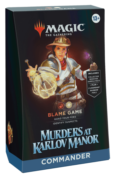 MTG Magic the Gathering - Commander deck Murders at Karlov Manor  - Multiple choice