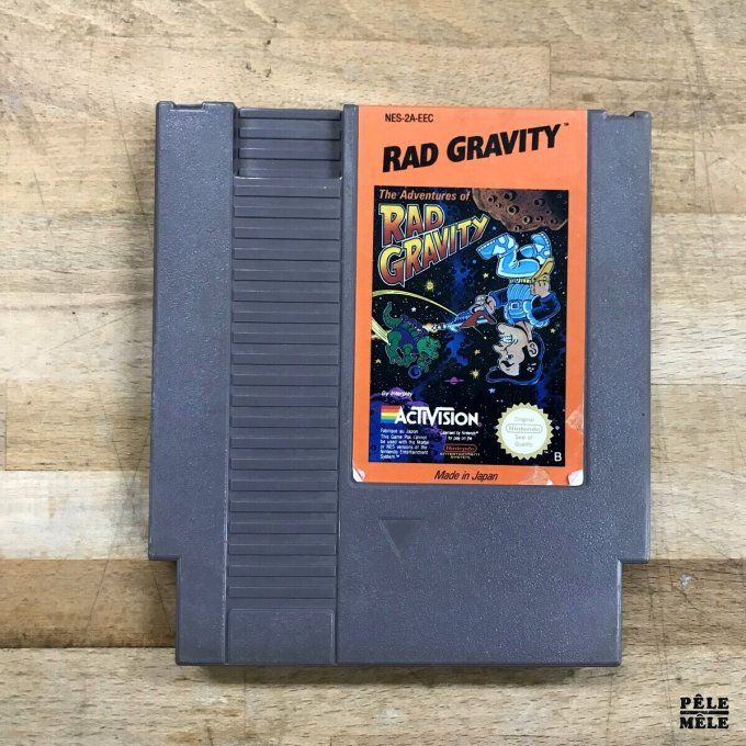 jeu NES Rad gravity FRA en loose