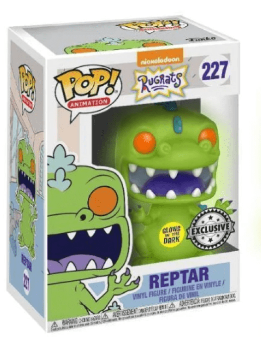 Funko Pop Rugrats 227 Reptar exclusive Gitd