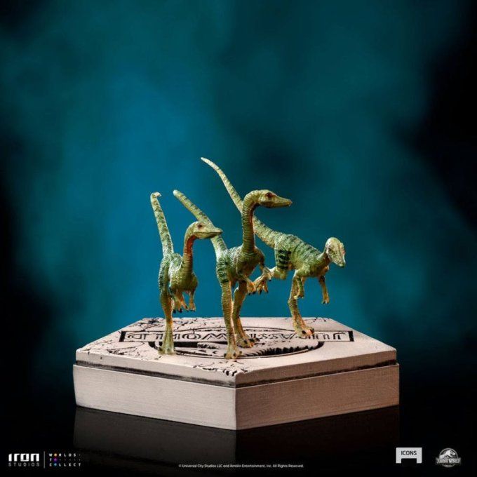 Jurassic World Icons - Compsognatus Statue