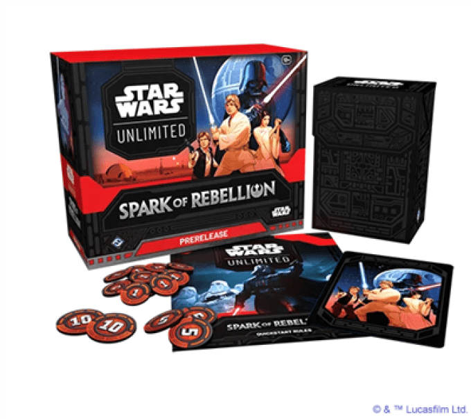 Star Wars Unlimited : Spark of Rebellion - English pre-release - PREORDER 03/24