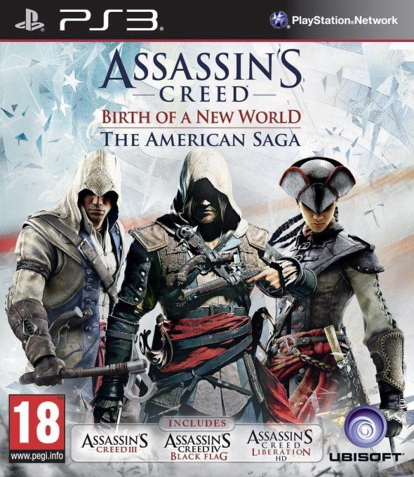 Jeu Ps3 Assassin's Creed Birth of a new world - the american saga