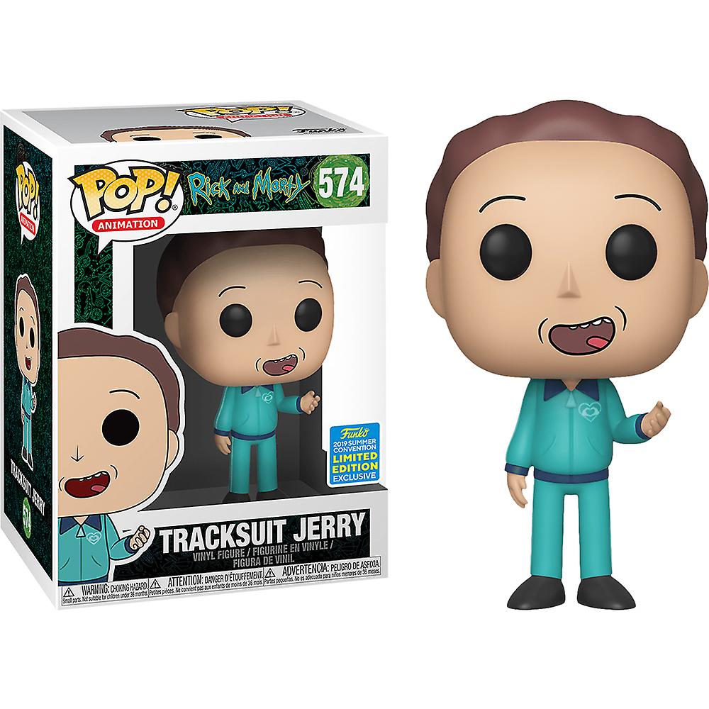 Funko Pop Rick & Morty 574  Tracksuit Jerry 2020 Convention Limited Edition