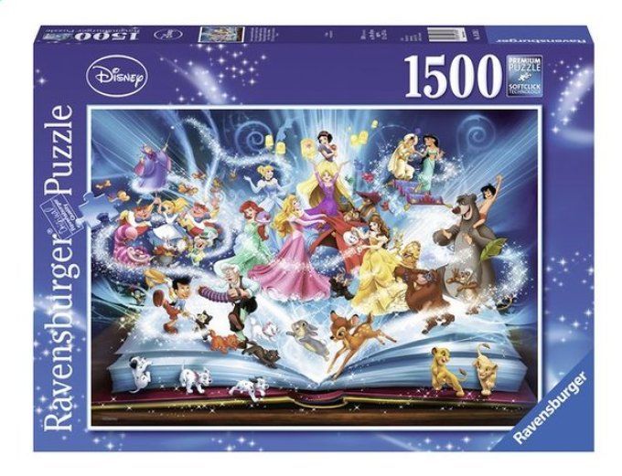 Disney - puzzle Le livre magique des contes Disney 1500pcs