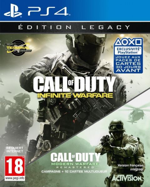 Jeu PS4 Call of duty Infinite Warfare Legacy édition  (occasion)
