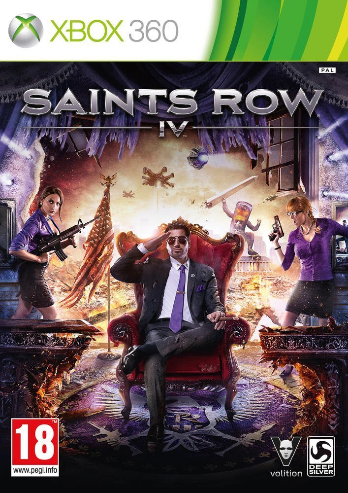  Jeu XBOX 360 Saints Row IV 
