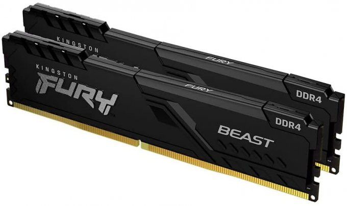 Kingston Fury Beast 8 Go (2 x 4 Go) 8GB DDR4-3200MHz CL16