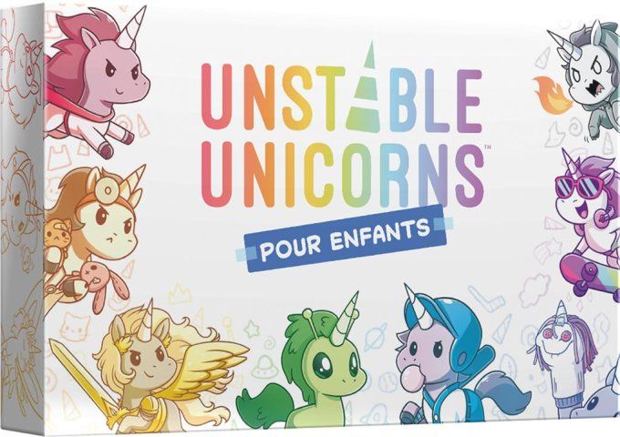 Jeu Jeunesse - Unstable Unicorns pour enfants - FR
