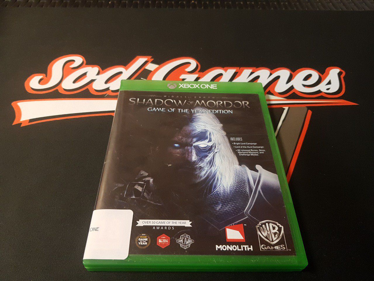 Jeu XBOX ONE Shadow of Mordor Game of the Year Occasion FR