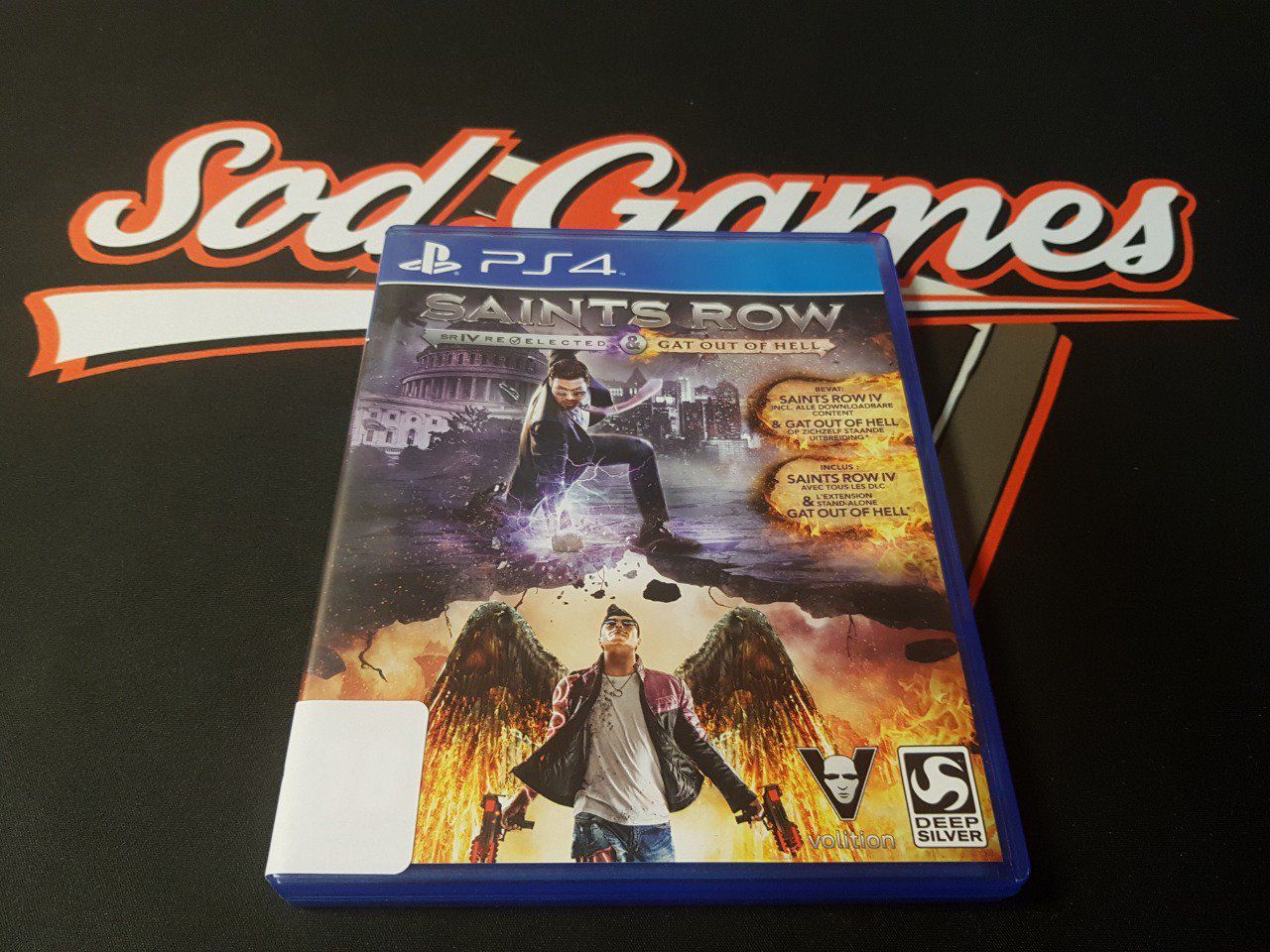Jeu PS4 Saints Row Pack IV Reselected & Gat Out of Hell Occasion FR