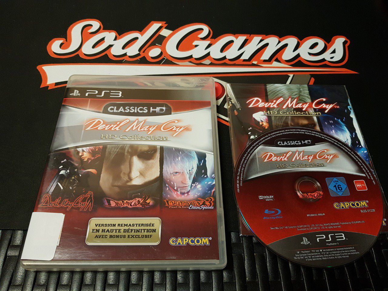 Jeu PS3 Devil May Cry HD Collection