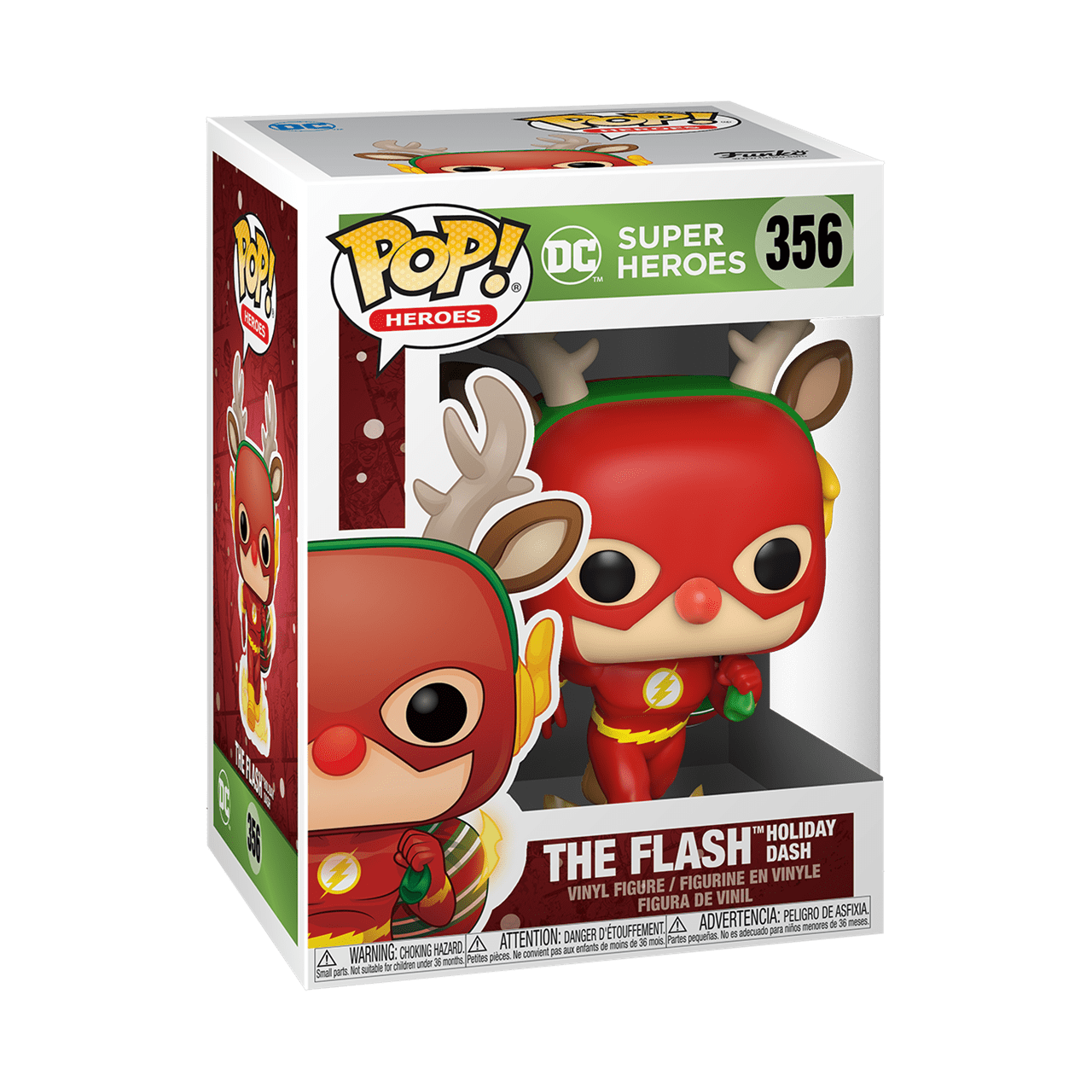 Funko POP ! - DC Super Heroes 356 - The Flash Holiday Dash