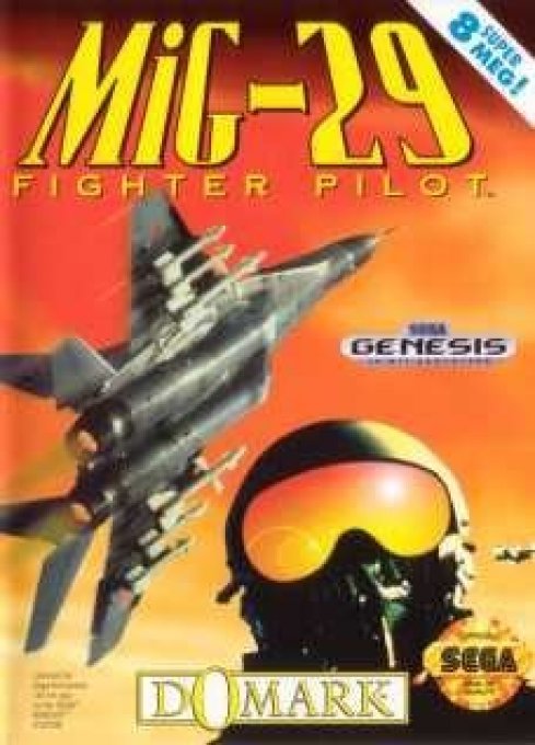 Jeu Megadrive MIG-29 Fighter Pilot - En Loose 