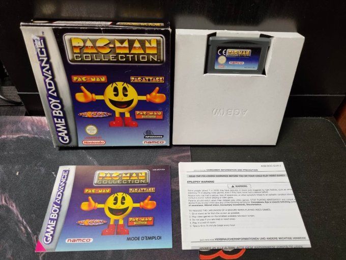 Jeu Gameboy Advance - Pac-Man collection - En boite
