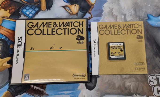 Jeu DS en boite avec livret Japonais Game & Watch Collection 