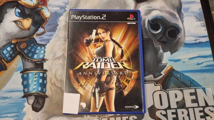 Jeu PS2 occasion FR avec livret Tomb Raider Anniversary