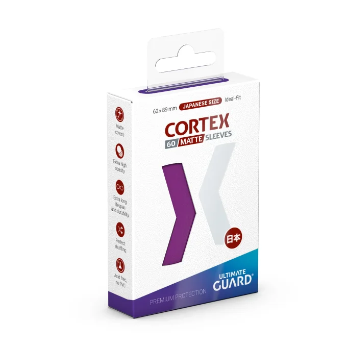 Ultimate Guard - Cortex - 60 sleeves japanese size - violet matte