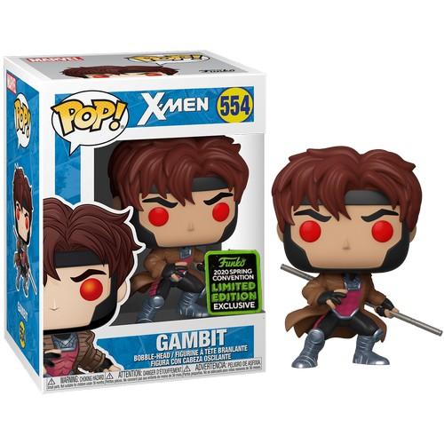 Funko Pop Gambit 554 X-Men 2020 Spring Convention Limited Edition Exclusive
