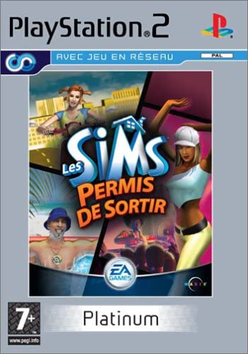 Jeu PS2 Les Sims : Permis de Sortir Platinum avec jeu en réseau