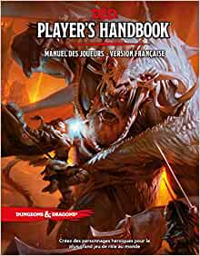 D&D Player's Handbook - Manuel des joueurs  Dungeons & Dragons Anglais