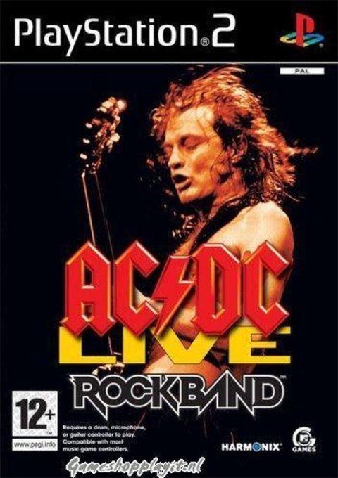 Jeu PS2 - Rockband: AC/DC Live - Neuf