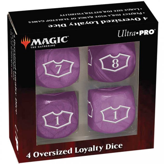 Dice Set - Ultra Pro Magic The Gathering: Deluxe 22mm Loyalty Dice (couleur variable)