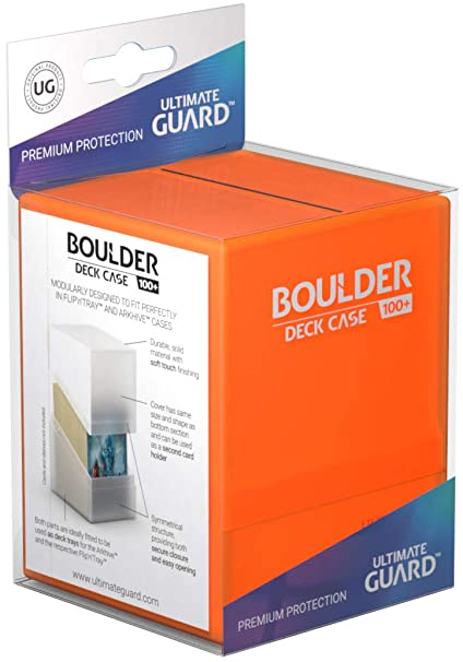 Deck Box - Ultimate Guard deck Case Boulder 100+ couleur variable