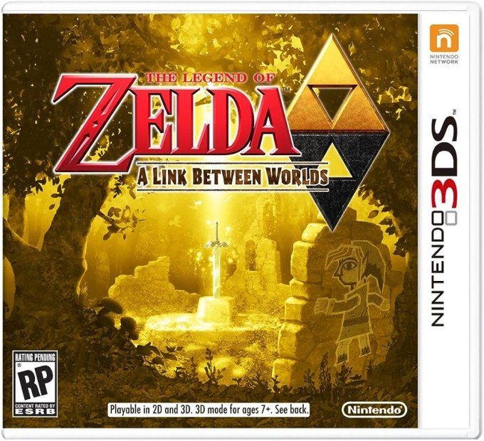 Jeu 3DS - The Legend of Zelda: A Link Between Worlds EUR - En Loose