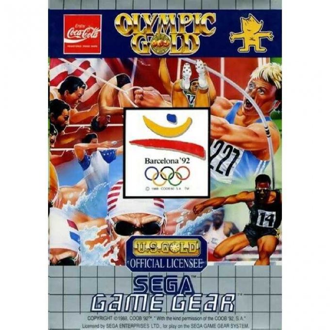 Jeu Game Gear Olympic Gold - En Loose