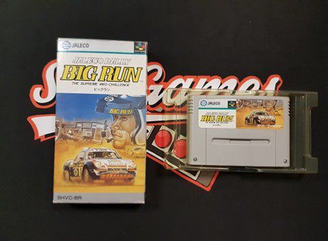 Jeu Super Famicom Jaleco Rally Big Run