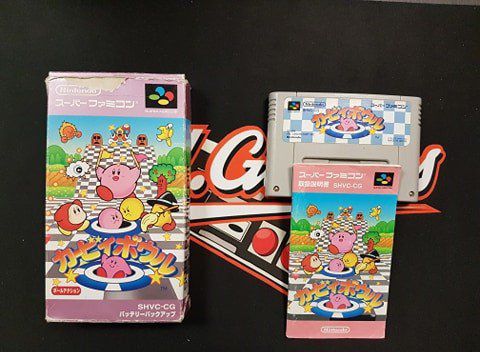Jeu Super Famicom Kirby Dream Course