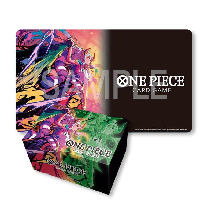 One Piece Card Game - Playmat / Tapis de jeu et Boîte de rangement - Yamato
