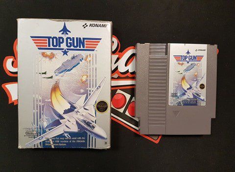 Jeu NES en boite Top Gun
