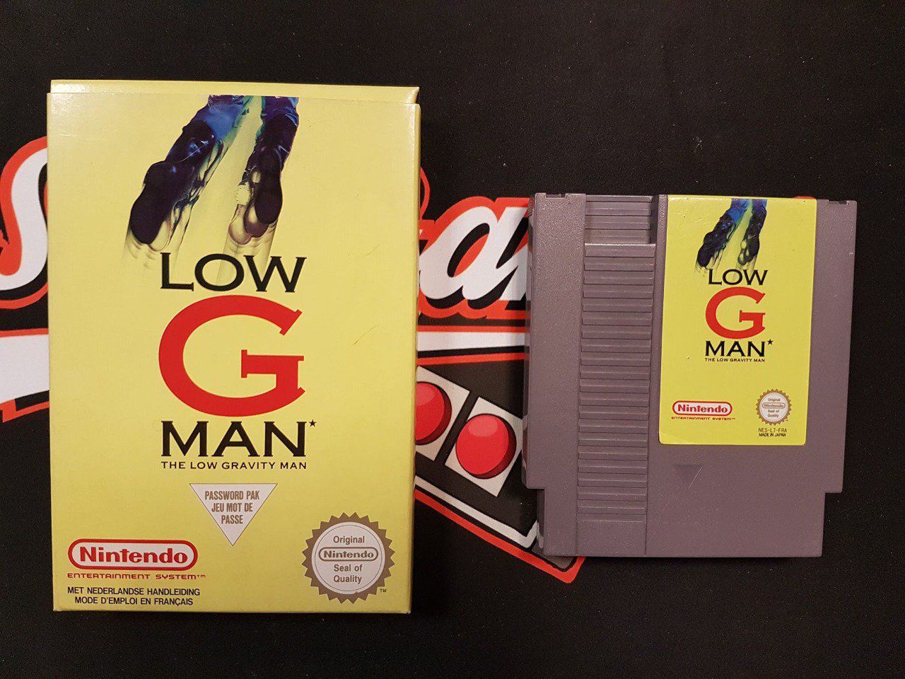 Jeu NES en boite Low G Man