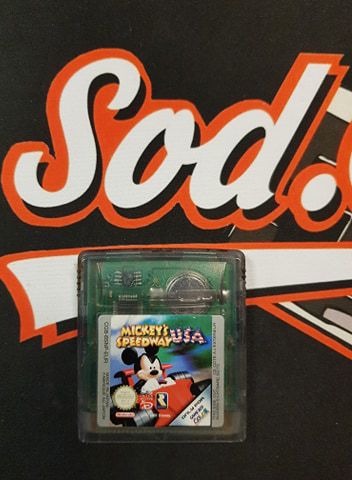Jeu Game Boy Color Mickey's Speedway USA