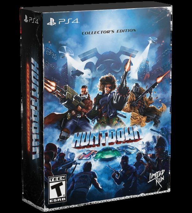 Huntdown collector edition PS4 limited run