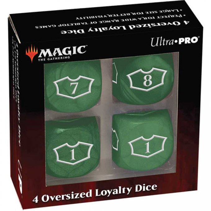 Dice Set - Ultra Pro Magic The Gathering: Deluxe 22mm Loyalty Dice (couleur variable)