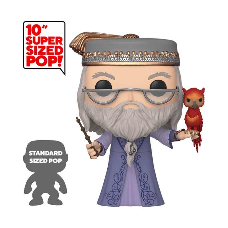 Funko Pop Harry Potter - Albus Dumbledore With Fawkes 110 Overzise