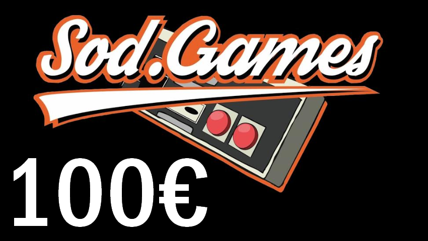 Carte Cadeau 100€ SOD GAMES